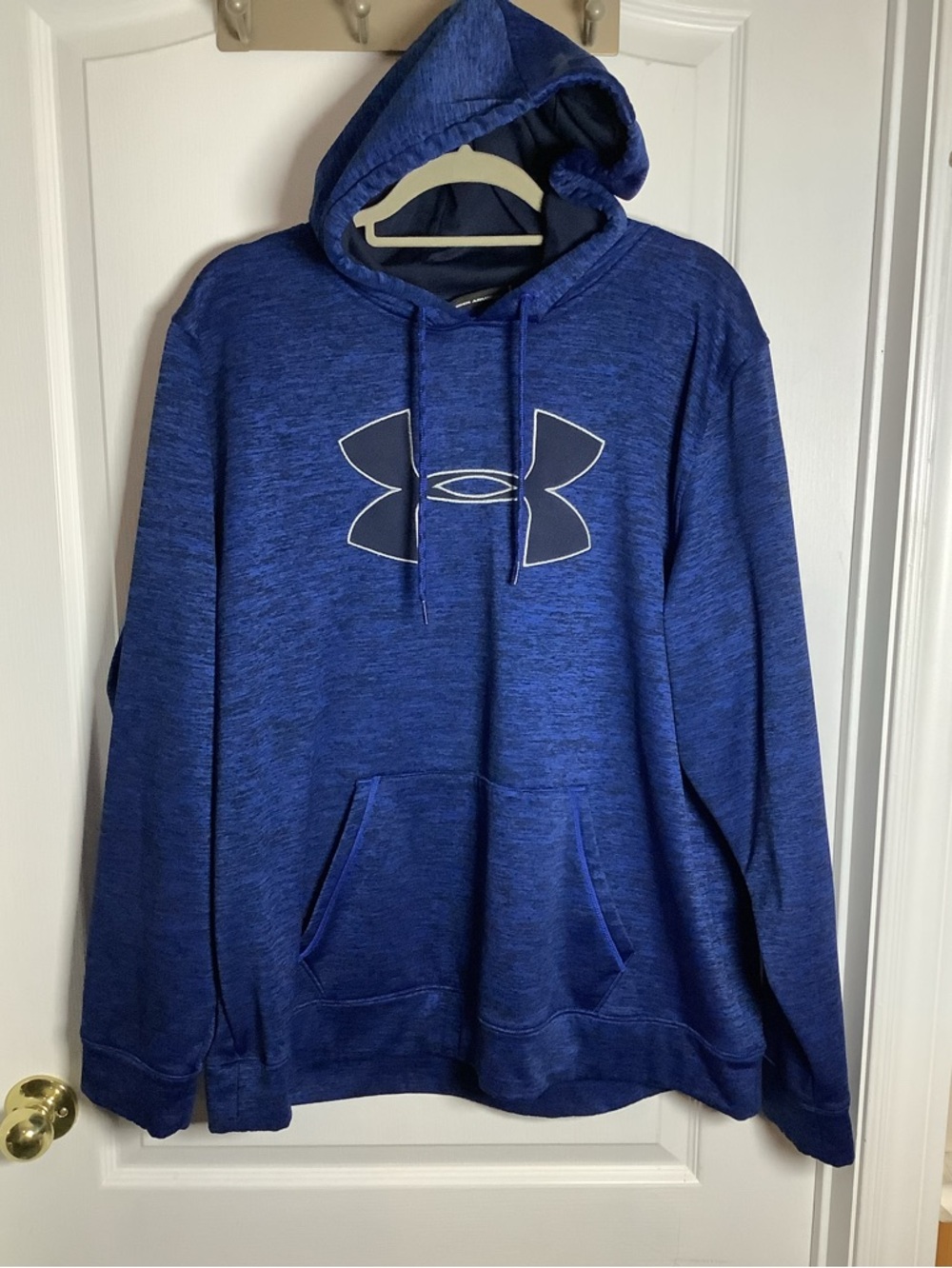Under Armour Loose Royal Blue Men's Pullover Hoodie